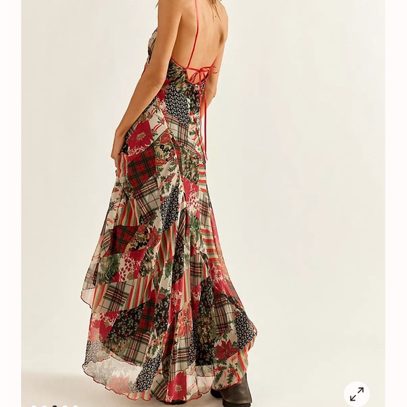 NWT free people Tis the season maxi dress - Picture 5 of 9